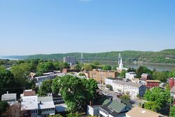 Poughkeepsie, NY spring 2010 bird's-eye view.JPG