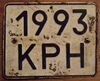 USSR, UKRAINIAN SSR, CRIMEA 1980 SERIES -BUS or TRUCK PLATE - Flickr - woody1778a.jpg
