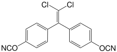 BisphenolCCyanateEster.svg