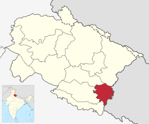 Чампават на карте