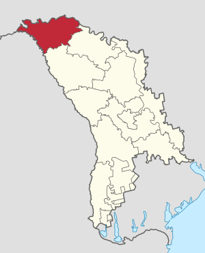 Единецкий уезд на карте