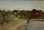 Fyodor Vasilyev On the shore of Volga 1870 Dahl crop.jpg