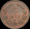 GOW 4 kreuzer 1860 A reverse.jpg