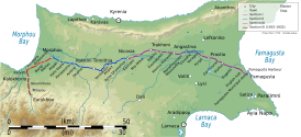 Map of Cyprus Government Railway.svg
