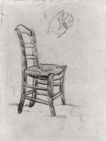 Van gogh chair and sketch of a hand saint remy unknown f1549r jh1965.jpg