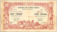 100 Francs - Banque de l'Indo-Chine (1920) French Somaliland 01.jpg