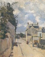 Camille Pissarro - Rue de L´Hermitage Pontoise - 1874.jpg