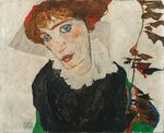 Egon Schiele - Portrait of Wally Neuzil - Google Art Project.jpg