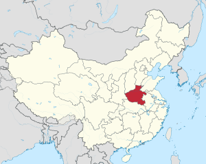 Хэнань на карте