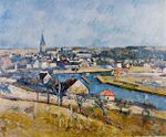 Melun vu depuis Le Mée-sur-Seine, par Paul Cézanne.jpg