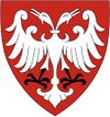 Nemanjić dynasty coat of arms, small, based on Palavestra.jpg
