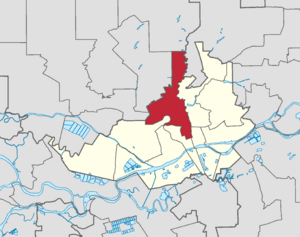 Rostov-on-Don city (Russia) Oktyabrsky district.png