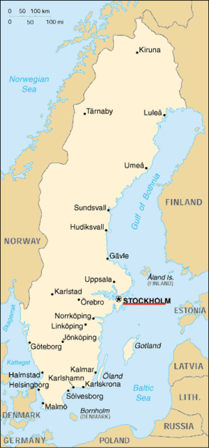 Stokhol'm на карте