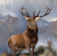The Monarch of the Glen, Edwin Landseer, 1851.png