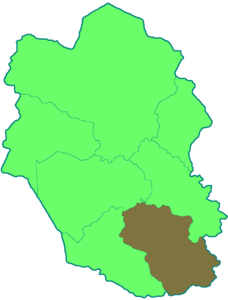 Бийский уезд на карте