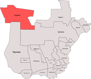 Бурунское сельское поселение на карте