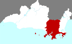 Цзиян на карте