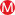 Osaka Metro Midosuji line symbol.svg
