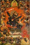 The Outer Yama Dharmaraja. Central region, Tibet. Mid 17-th century. Private Collection.jpg