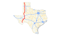 US 385 (TX) map.svg