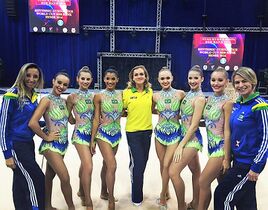 Е. Пирожкова. КМ-2016, Минск. Сборная Бразилии