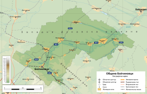 Община Бойчиновци на карте