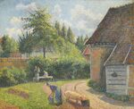 Camille Pissarro - Maison de paysans (PD 957).jpg