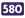 Cesta II. triedy číslo 580.svg