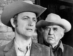 Monte Markham Ed Begley 1969.JPG