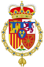 Coat of Arms of Felipe, Prince of Asturias (2001-2014).svg
