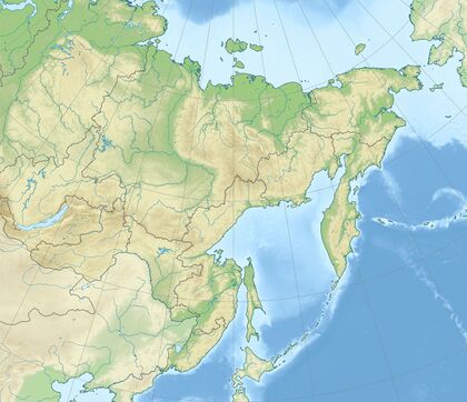 Дальневосточный федеральный округ: физико-географическая карта