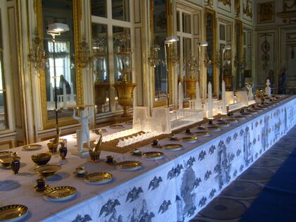 Египетский сервиз Севрской фарфоровой мануфактуры. Кусково, Музей керамики