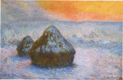 1278 Wheatstacks (Sunset, Snow Effect), 1890-91, 65.3 x 100.4 cm, 25 11-16 x 39 1-2 in., The Art Institute of Chicago.jpg