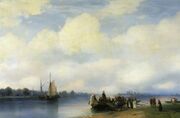 Arrival of Peter I on the Neva (Ivan Aivazovsky).jpg