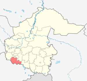 Упоровский район на карте