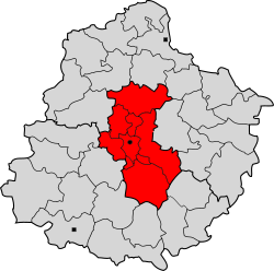 Ле-Ман на карте