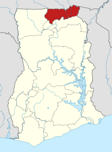 Upper East in Ghana 2018.svg