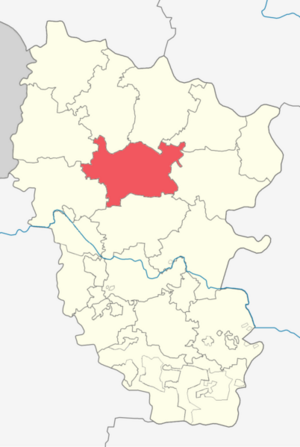 Старобельский район на карте