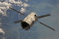 ATV-4 approaches the International Space Station 1.jpg