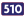 Cesta II. triedy číslo 510.svg