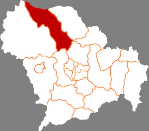 Линшоу на карте