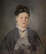Edouard Manet Full-face Portrait of Manets Wife.jpg