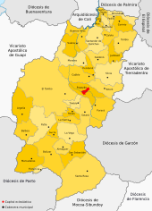 Mapa Arquidiocesis de Popayan.svg
