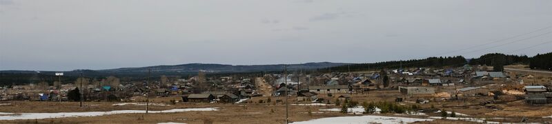 Панорама посёлка Промыслы