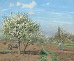 Camille Pissarro, Le verger (The Orchard), 1872.jpg