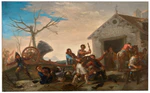 Goya - La riña en el Mesón del Gallo, 1777, P007801.jpg