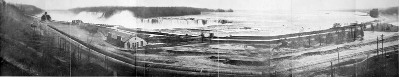 Ниагарский водопад, 1921 год