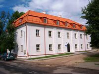 Troškūnai, kultūros centras.JPG