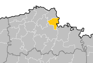 Возвышенский район на карте