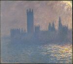 Claude Monet - Houses of Parliament, Sunlight Effect (Le Parlement, effet de soleil) - Google Art Project.jpg